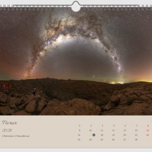 Calendrier horizontal Astro 2026 (précommande)