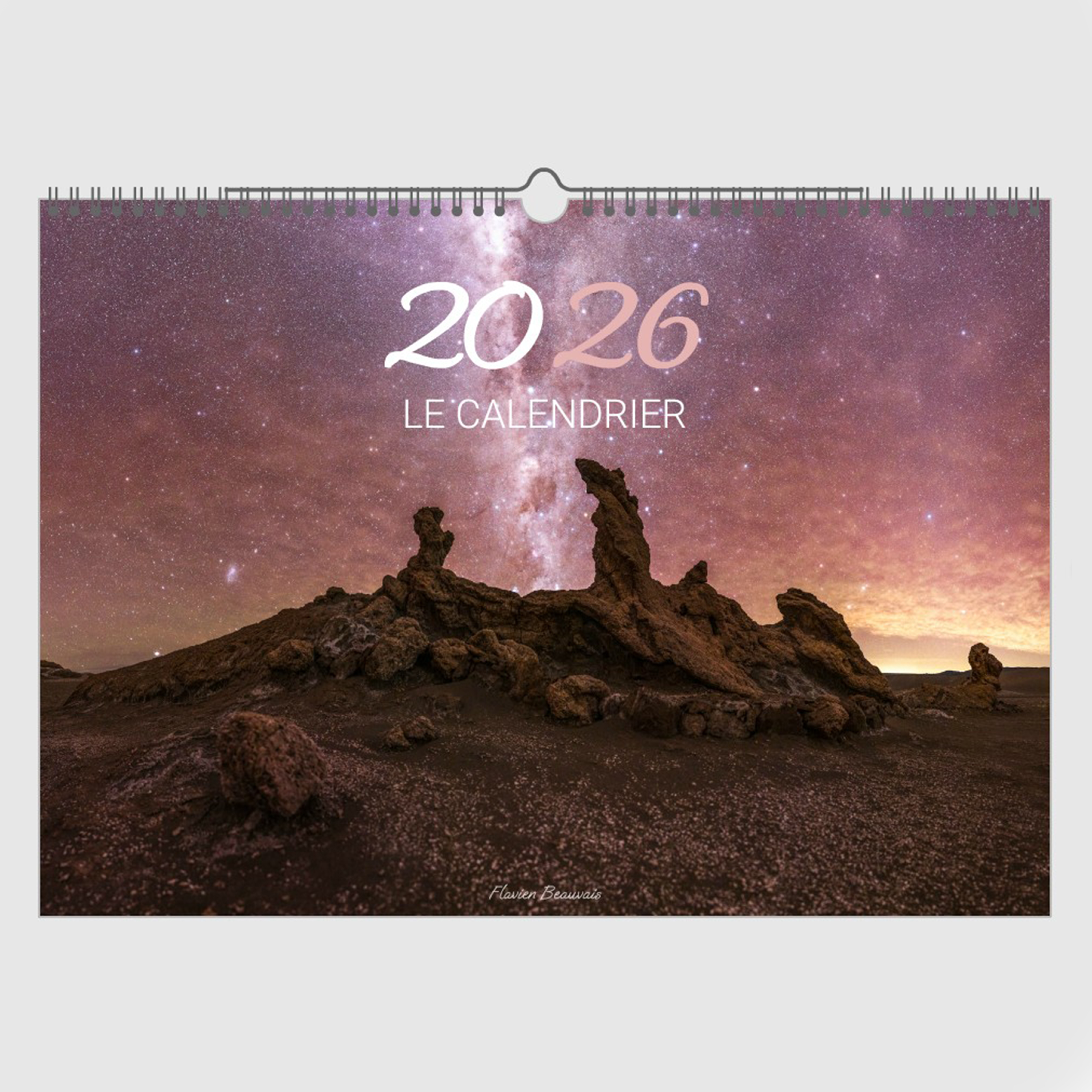 Calendrier horizontal Astro 2026 (précommande)